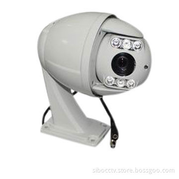 IR outdoor high speed dome camera, intelligent 10x zoom PTZ